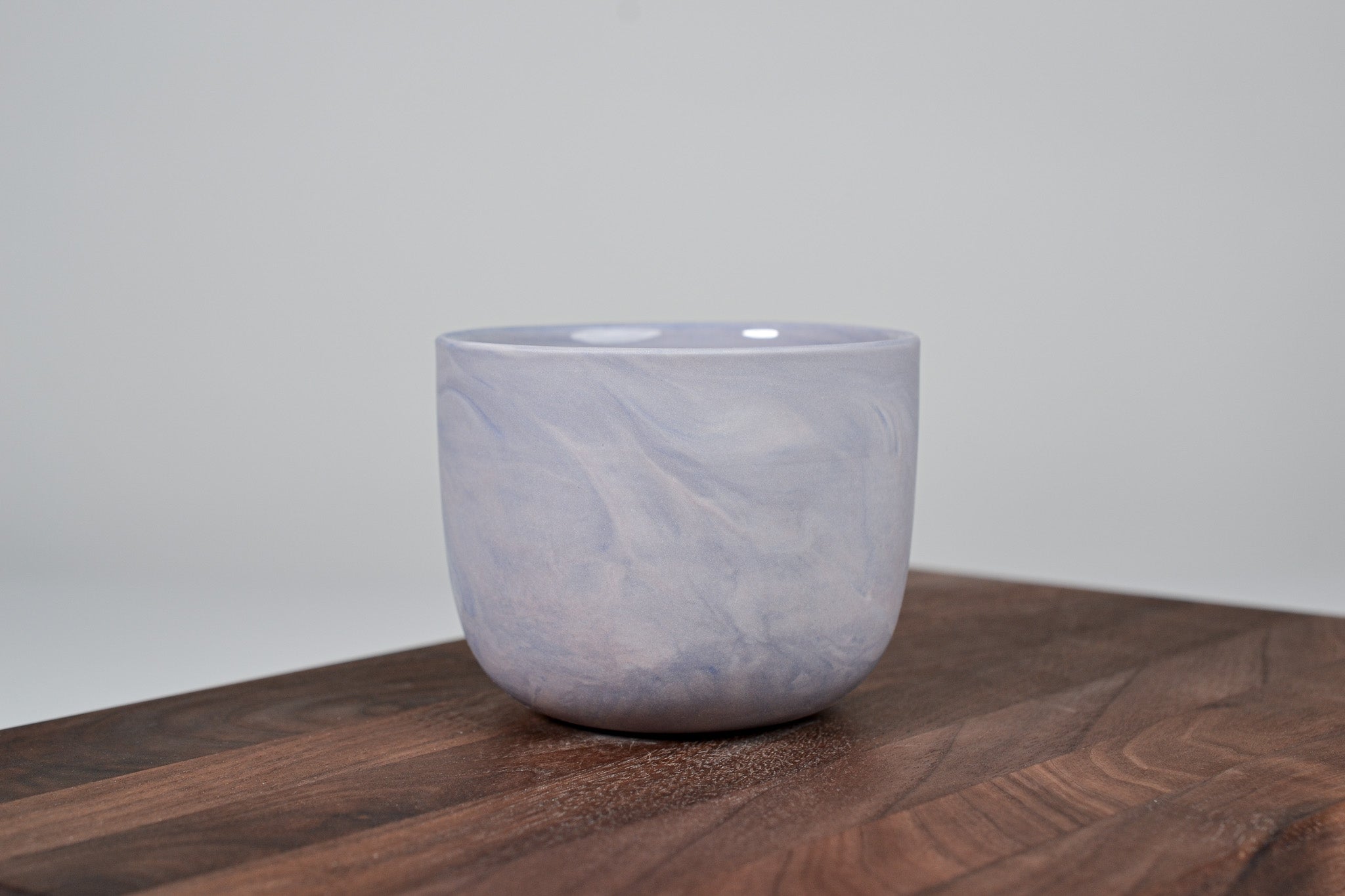 Kávový hrnek z porcelánu - Flow - červánkový - 200 ml