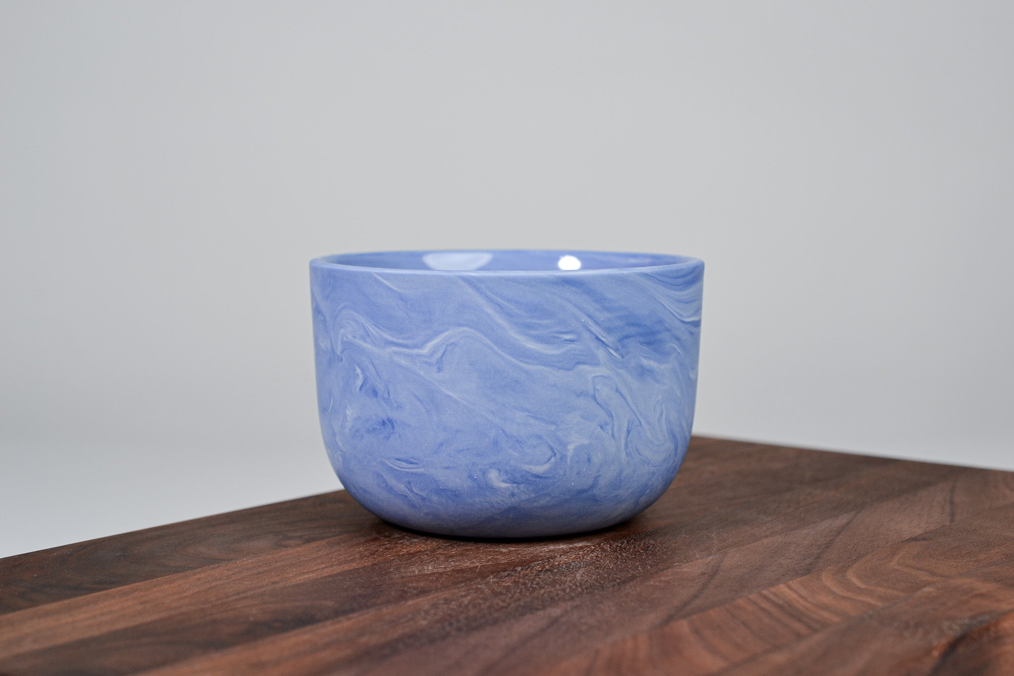 Kávový hrnek z porcelánu - Flow - 280 ml - modrý porcelán