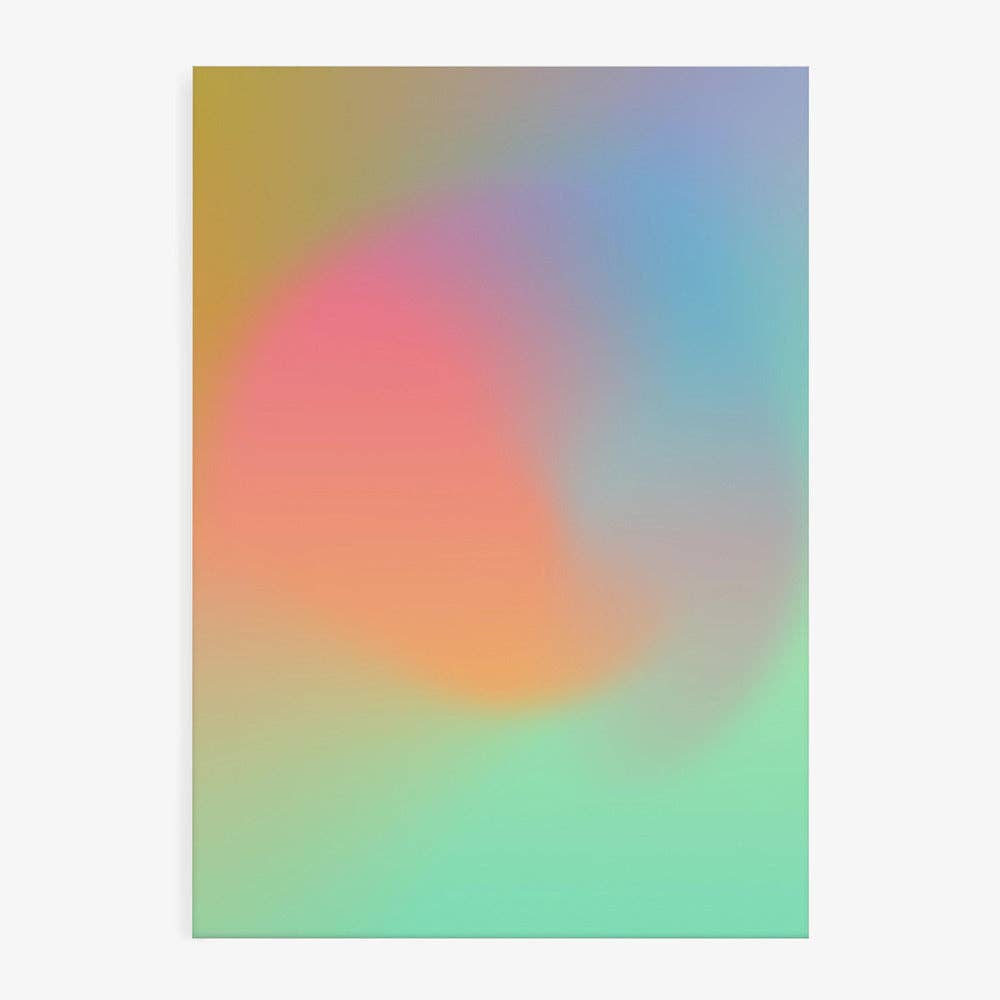 Umělecký tisk Pastel Blend – Bez rámu / 50 × 70 cm
