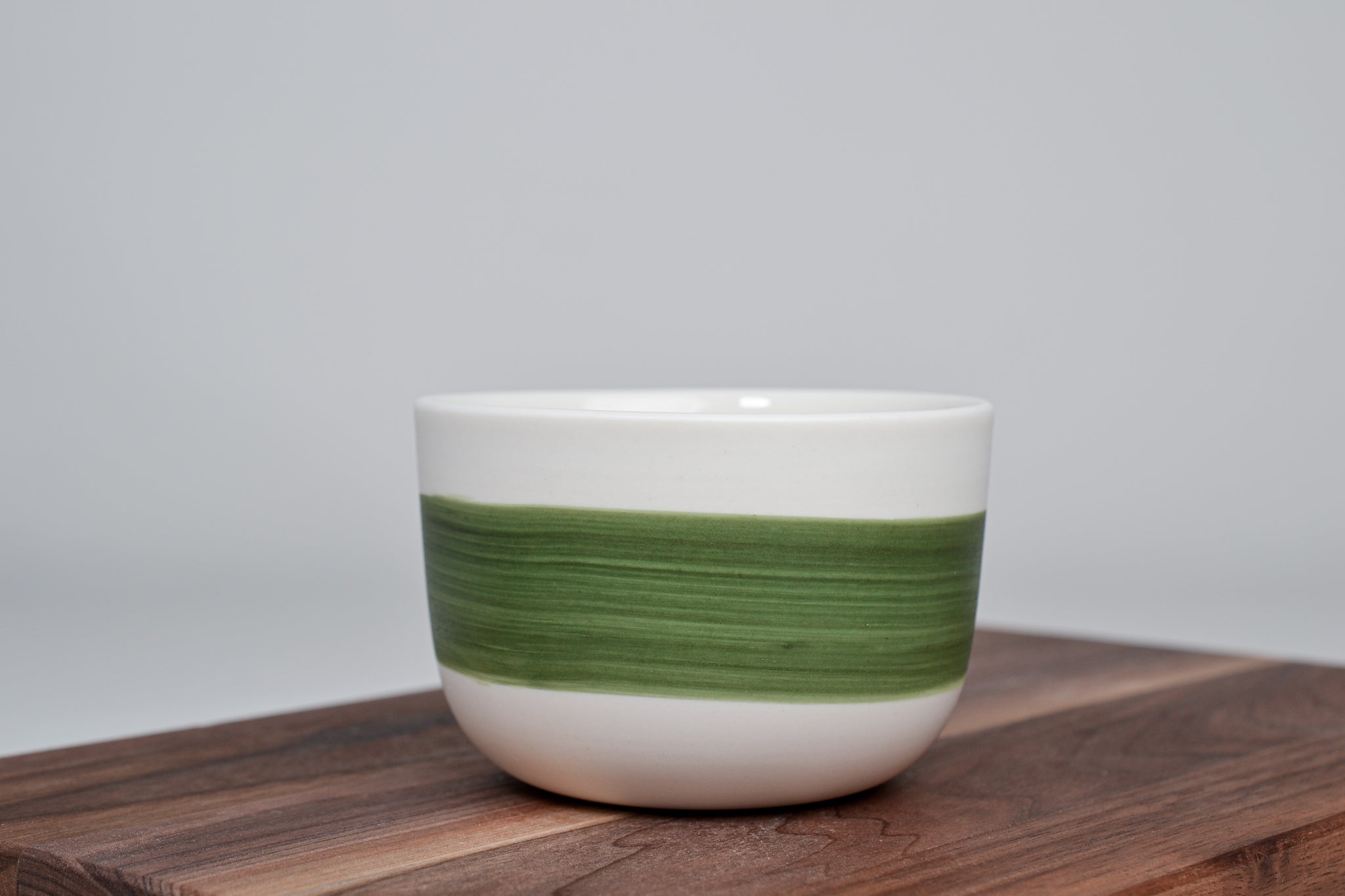 Zelená linka - Jednoduchý hrnek na kávu - 280 ml