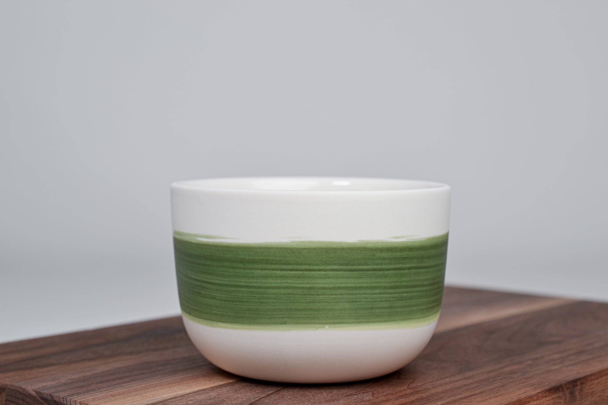 Zelená linka - Jednoduchý hrnek na kávu - 280 ml