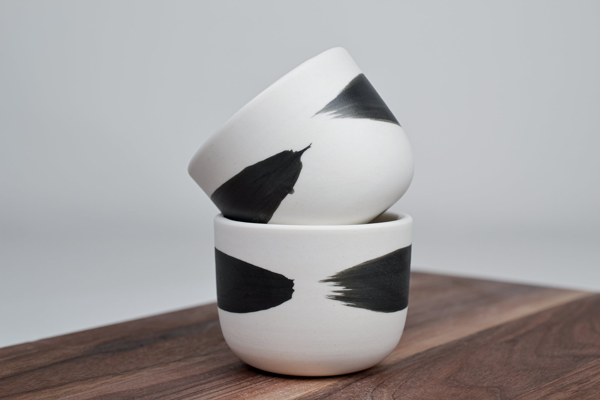 Černá linka - espresso šálek - 70 ml