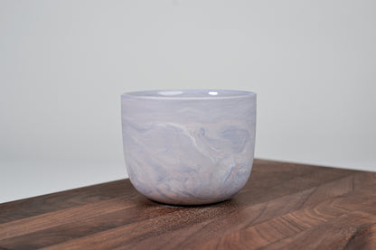 Kávový hrnek z porcelánu - Flow - červánkový - 200 ml