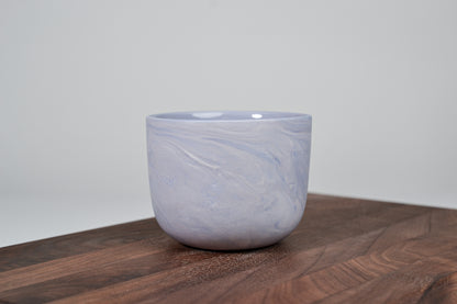 Kávový hrnek z porcelánu - Flow - červánkový - 200 ml