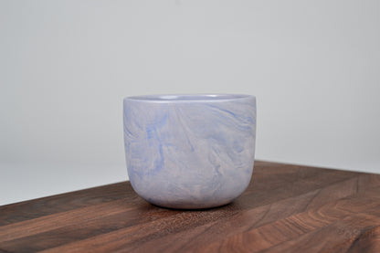 Kávový hrnek z porcelánu - Flow - červánkový - 200 ml