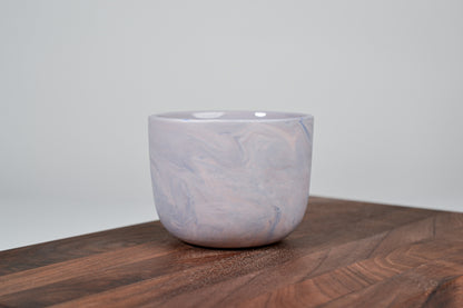 Kávový hrnek z porcelánu - Flow - červánkový - 200 ml