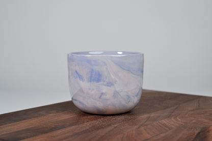 Kávový hrnek z porcelánu - Flow - červánkový - 200 ml - lesklá verze