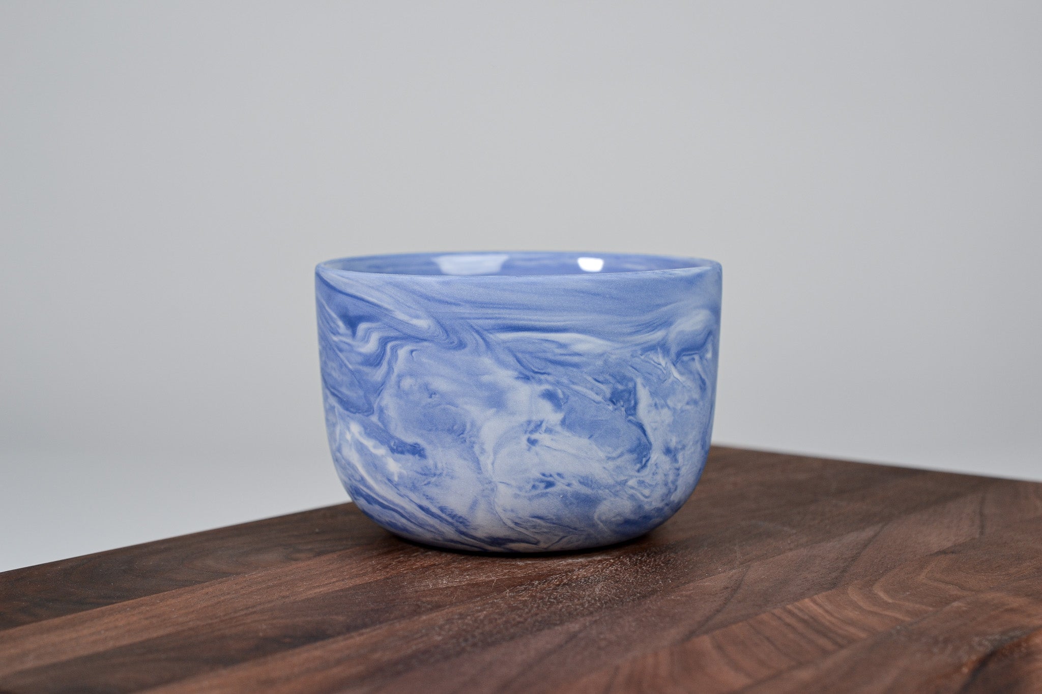 Kávový hrnek z porcelánu - Flow - 280 ml - modrý porcelán