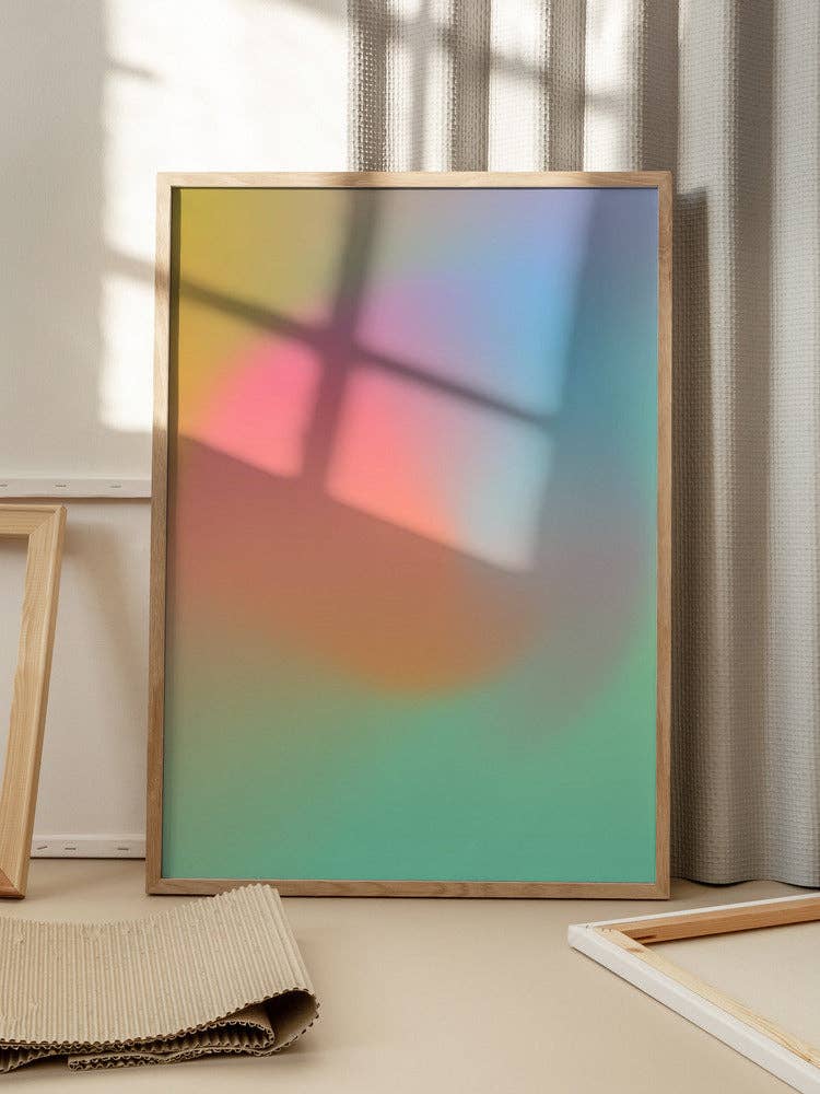 Umělecký tisk Pastel Blend – Bez rámu / 50 × 70 cm