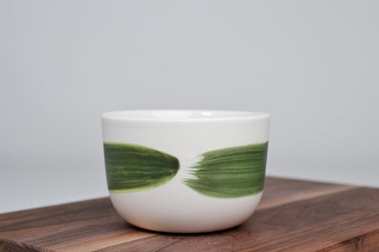 Zelená linka - Jednoduchý hrnek na kávu - 280 ml