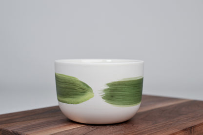 Zelená linka - Jednoduchý hrnek na kávu - 280 ml