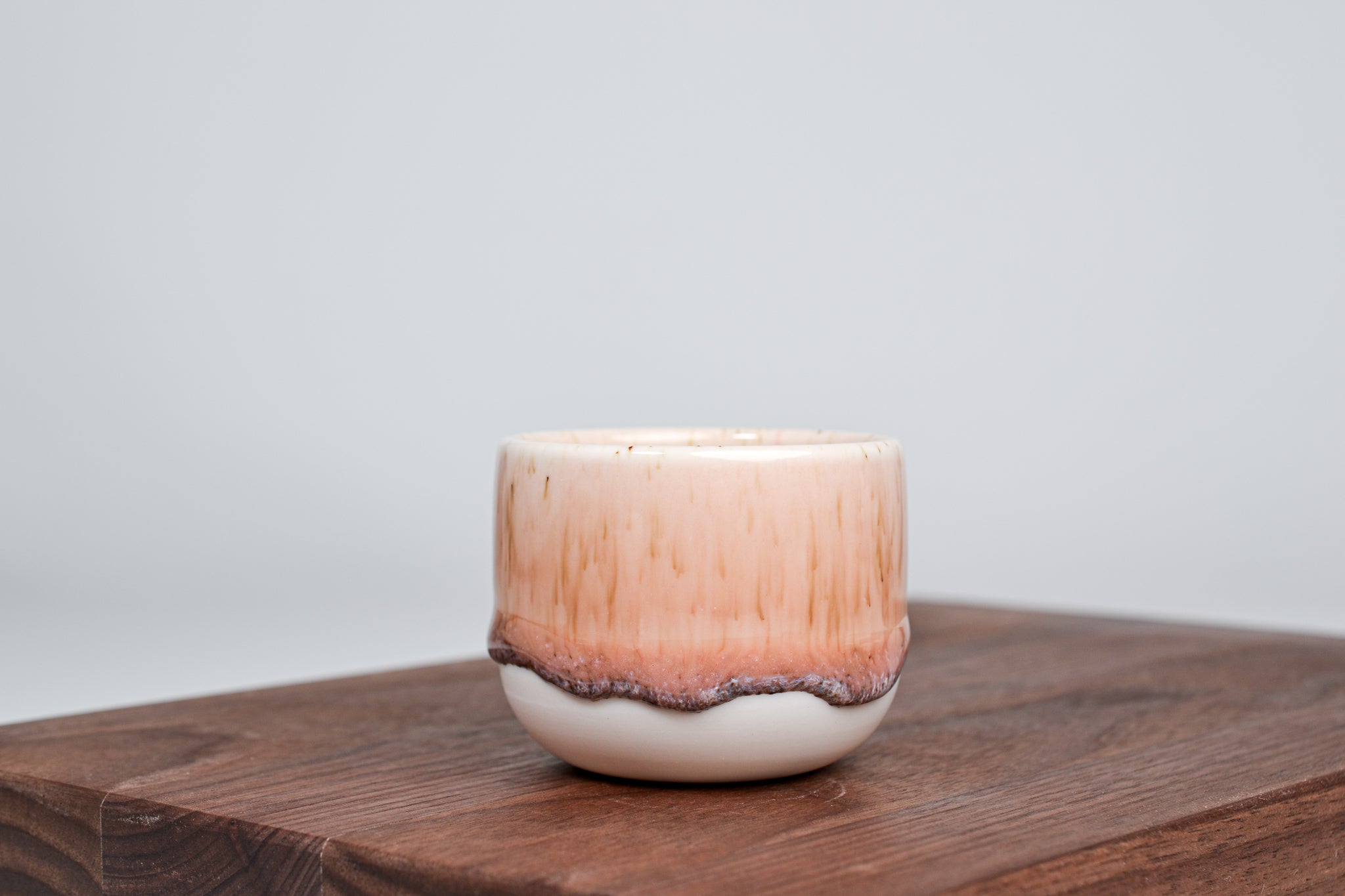 Simple cup for coffee / tea - Peach blossom - 100ml