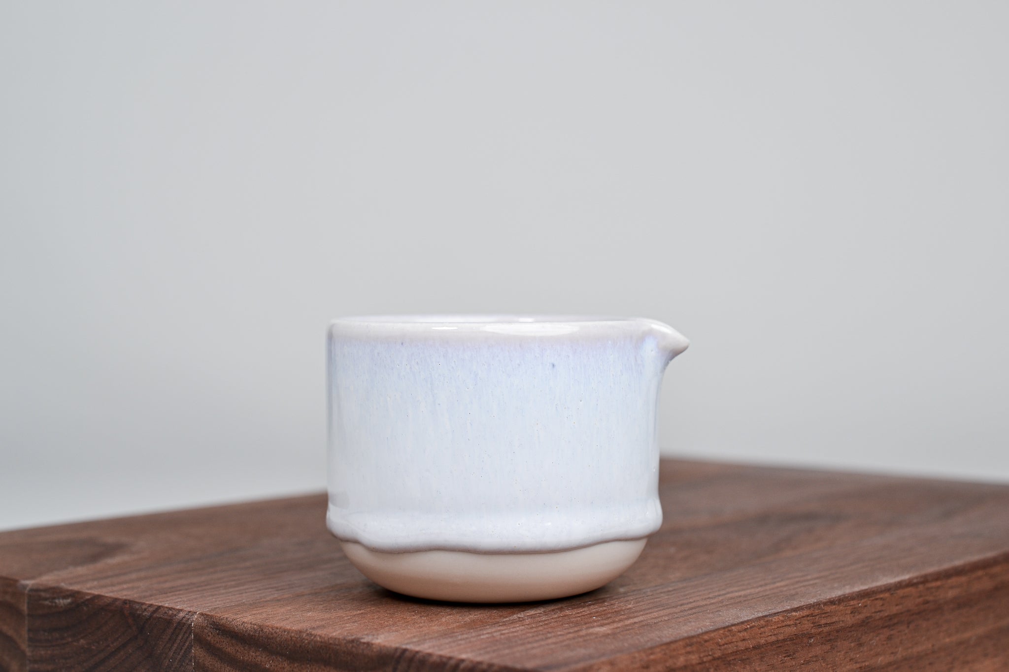 Simple milk jug, first snow, 75ml