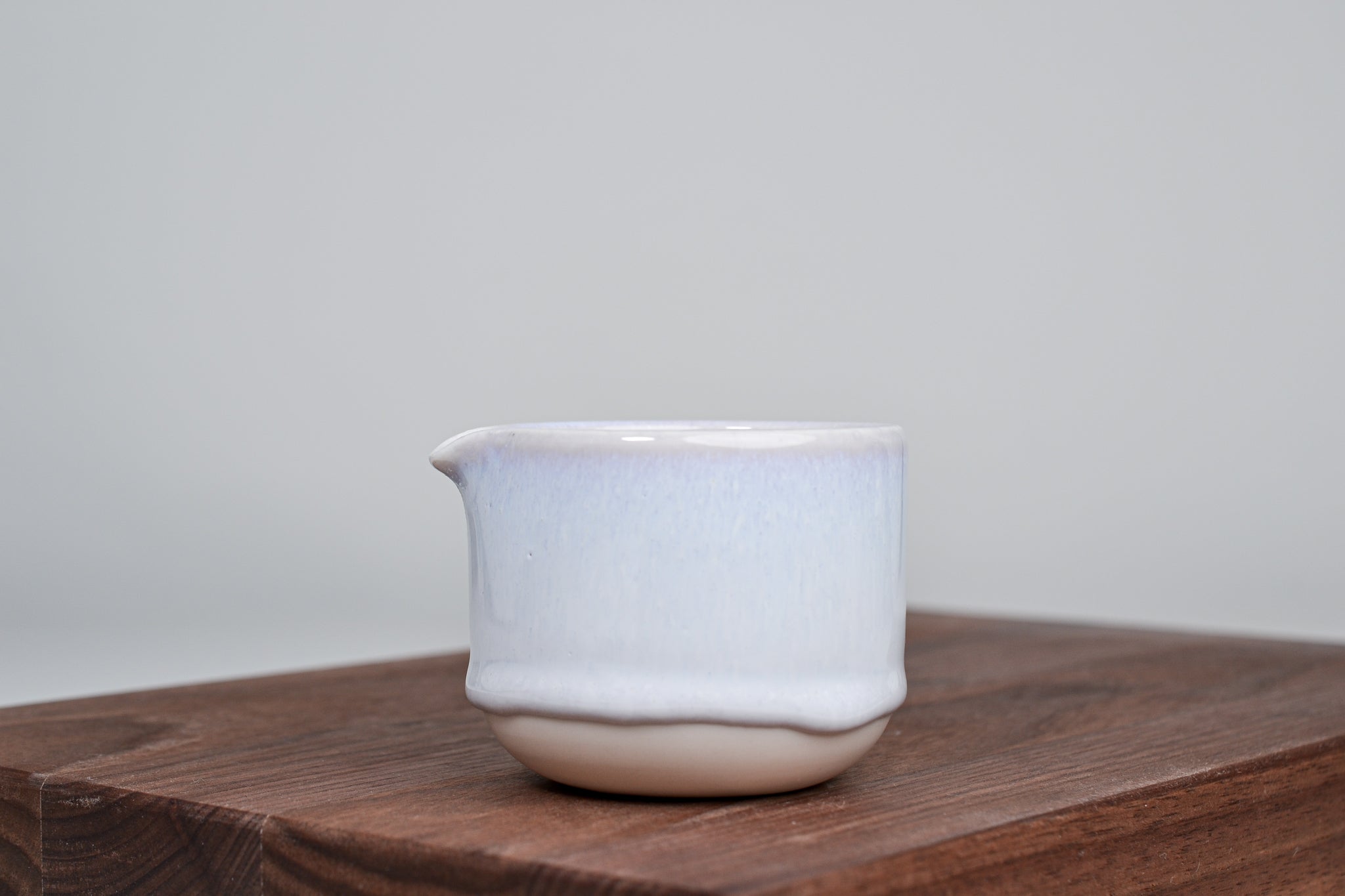 Simple milk jug, first snow, 75ml